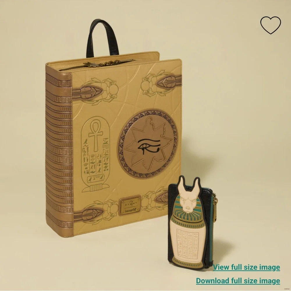 Loungefly The Mummy Book of the Living Mid-Size Backpack
